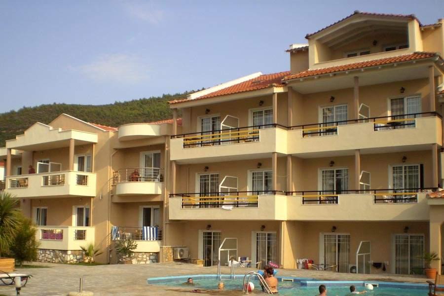 Rachoni Bay Hotel Skala Rachoni  Ngoại thất bức ảnh